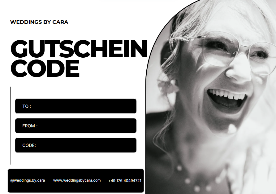 Gutscheinheftseite für den individuellen Gutscheincode